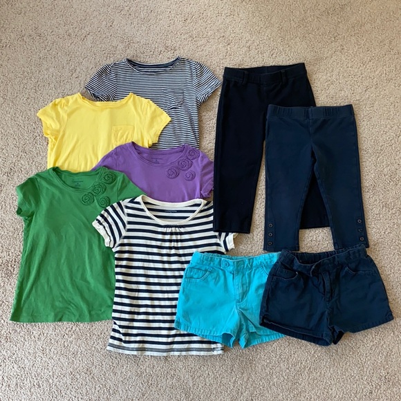 Lands' End Other - Lands End Bundle: Tees, Cropped Leggings & Shorts